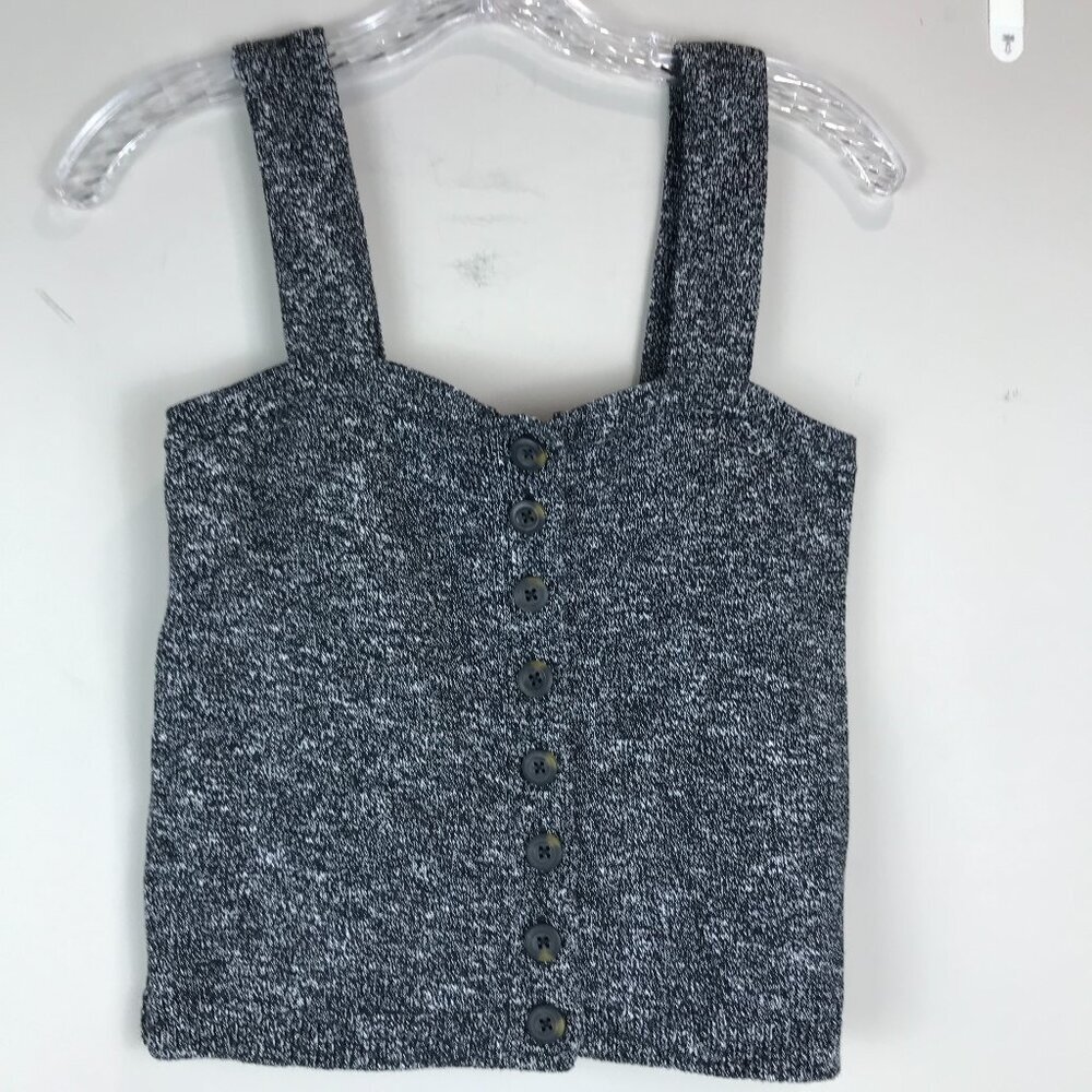 Women's Madewell Blk/Wht Knit Camisole Size XS